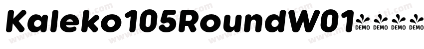 Kaleko105RoundW01字体转换