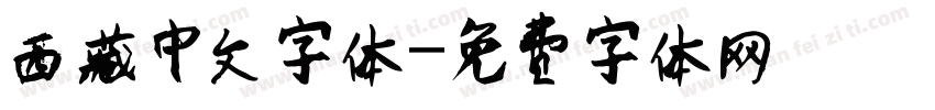 西藏中文字体字体转换