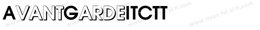 AvantGardeITCTT字体转换