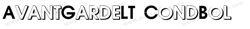 AvantGardeLT-CondBol字体转换