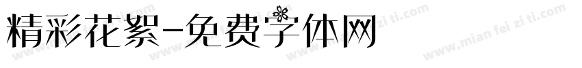精彩花絮字体转换