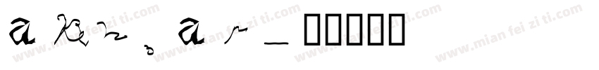 akhbar字体转换