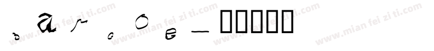 barcoe字体转换