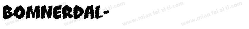 bomnerdal字体转换