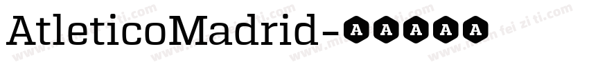 AtleticoMadrid字体转换