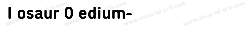 DINosaur20Medium字体转换