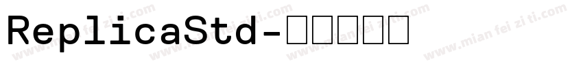 ReplicaStd字体转换