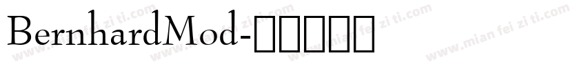 BernhardMod字体转换