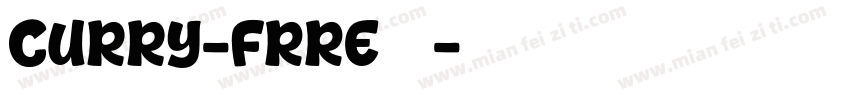 CURRY-Frre免费字字体转换