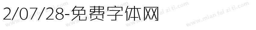 2/07/28字体转换