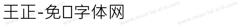 王正字体转换