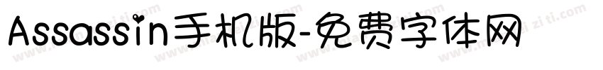Assassin手机版字体转换
