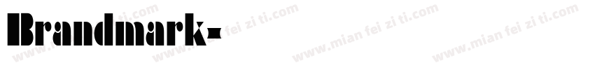 Brandmark字体转换