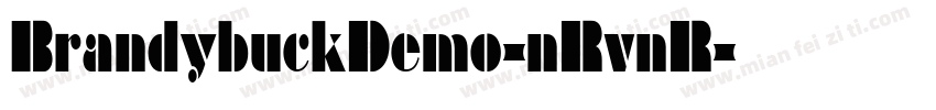 BrandybuckDemo-nRvnR字体转换