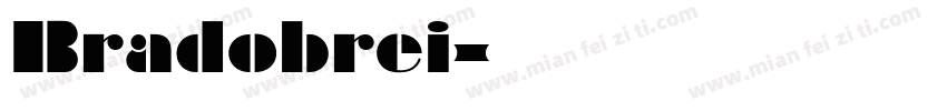 Bradobrei字体转换