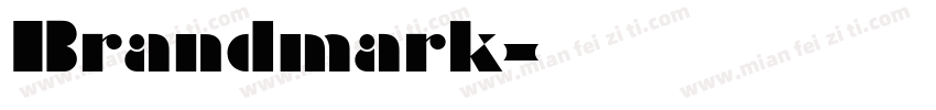 Brandmark字体转换