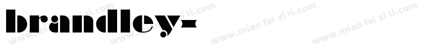 brandley字体转换