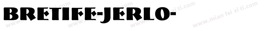 Bretife-jErL0字体转换