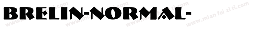 brelin-normal字体转换