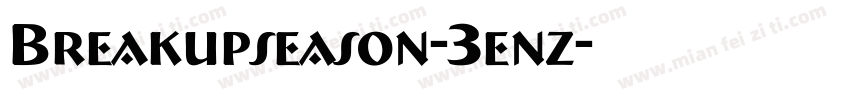 Breakupseason-3enz字体转换