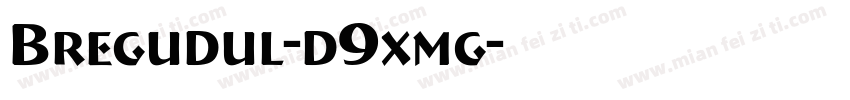 Bregudul-d9xmg字体转换