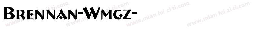 Brennan-Wmgz字体转换