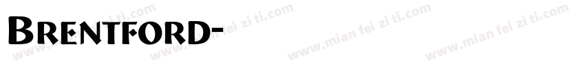 Brentford字体转换