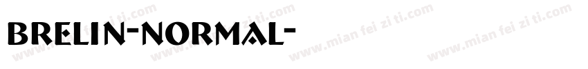 brelin-normal字体转换