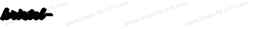 bristol字体转换