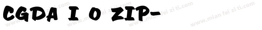 CgDavisonZip字体转换