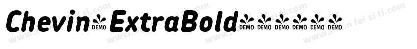 Chevin-ExtraBold字体转换