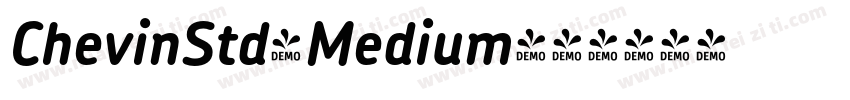 ChevinStd-Medium字体转换