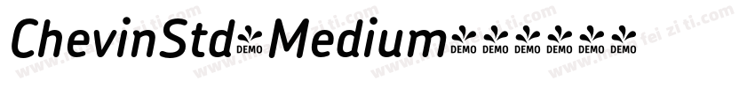 ChevinStd-Medium字体转换