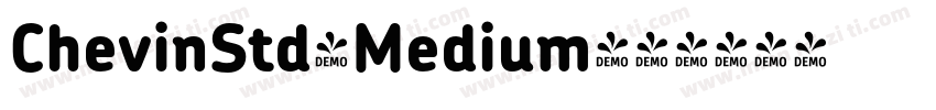 ChevinStd-Medium字体转换