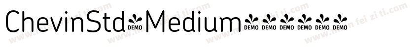 ChevinStd-Medium字体转换