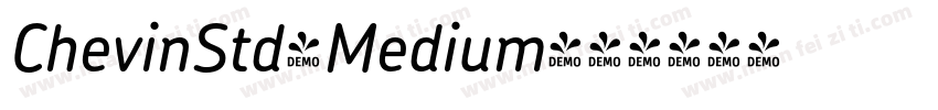ChevinStd-Medium字体转换