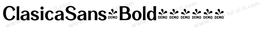 ClasicaSans-Bold字体转换