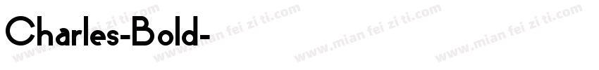 Charles-Bold字体转换