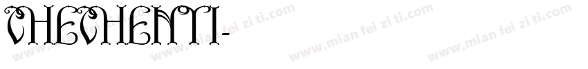 Chechenti字体转换