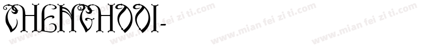 Chenghooi字体转换