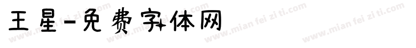 王星字体转换
