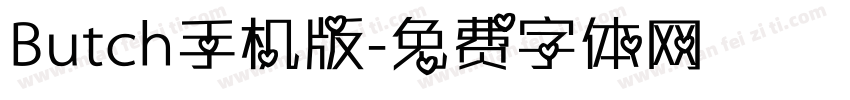 Butch手机版字体转换