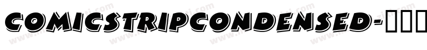 ComicStripCondensed字体转换