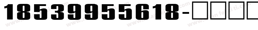 18539955618字体转换