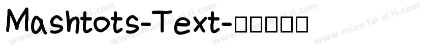Mashtots-Text字体转换