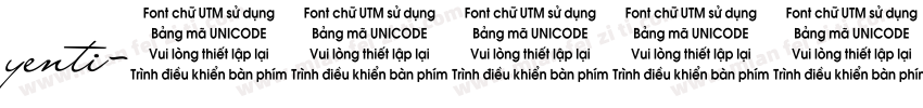 yenti字体转换