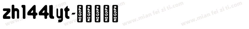 zh144lyt字体转换