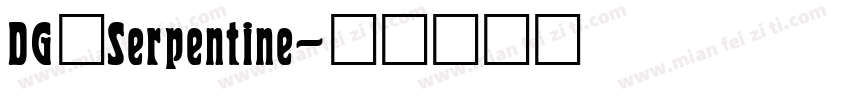 DG_Serpentine字体转换