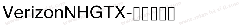 VerizonNHGTX字体转换