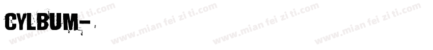 CYLBUM字体转换